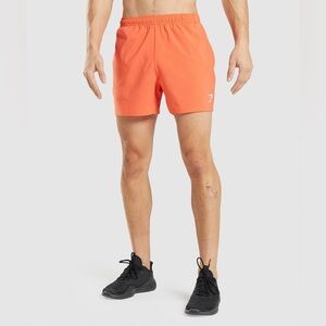 Gymshark ARRIVAL 5" SHORTS
Slim Fit Papaya Orange Athletic Men’s Medium